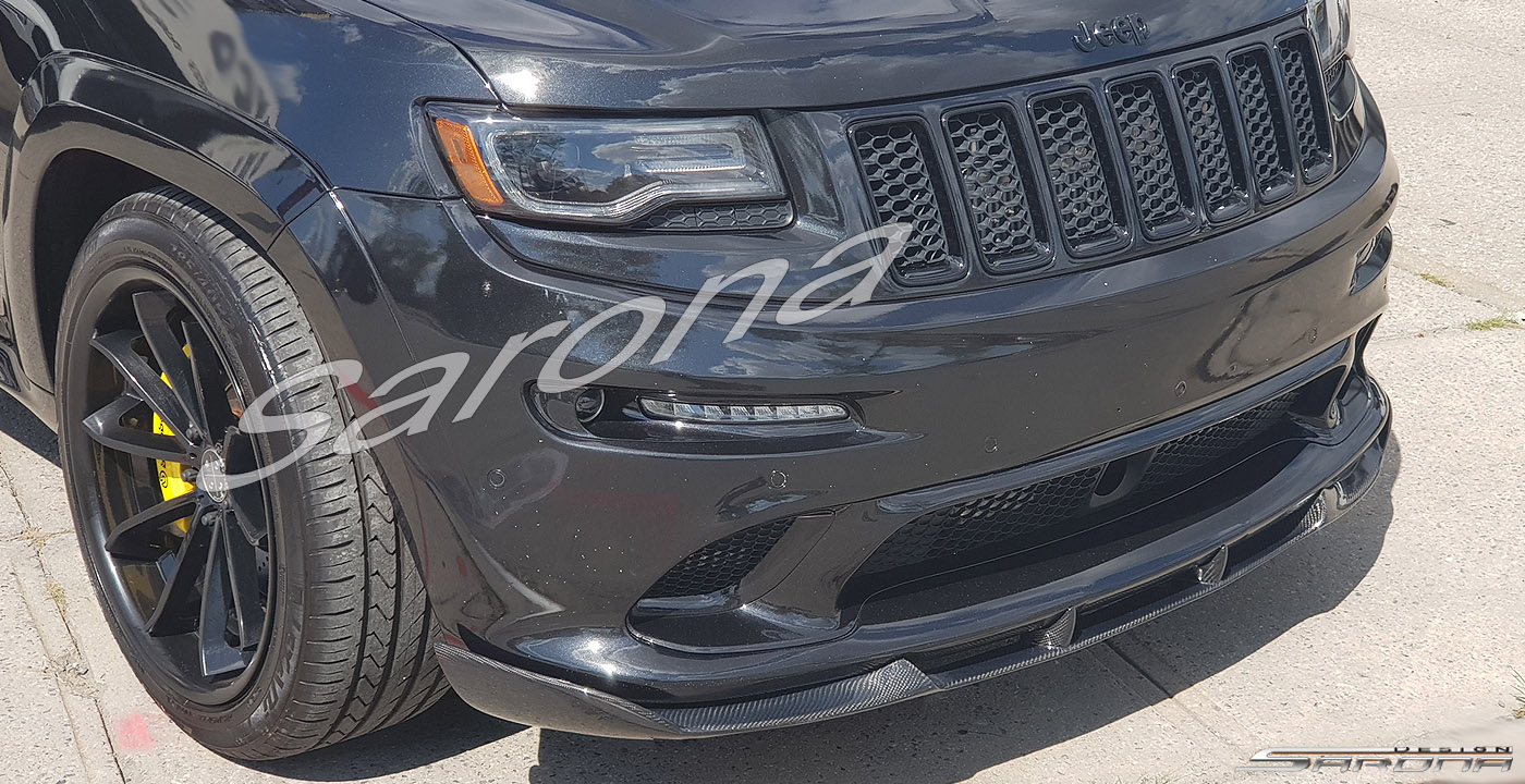 Custom Jeep Grand Cherokee  SUV/SAV/Crossover Front Lip/Splitter (2011 - 2016) - $490.00 (Part #JP-046-FA)